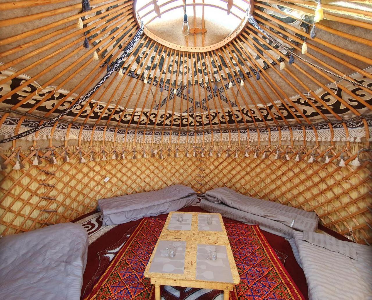 Agat Yurt Camp Bed and Breakfast Kaji-Say Εξωτερικό φωτογραφία