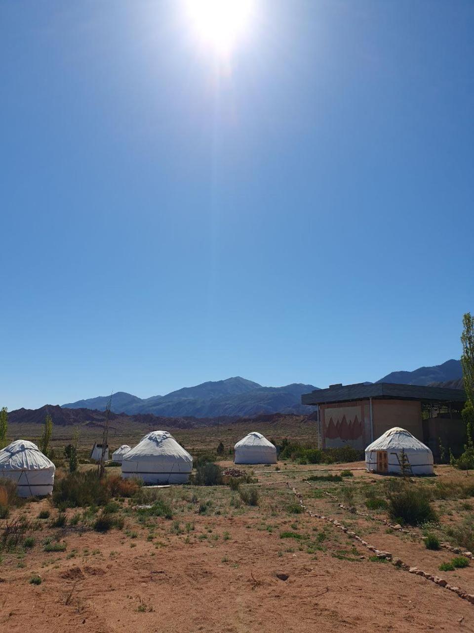 Agat Yurt Camp Bed and Breakfast Kaji-Say Εξωτερικό φωτογραφία