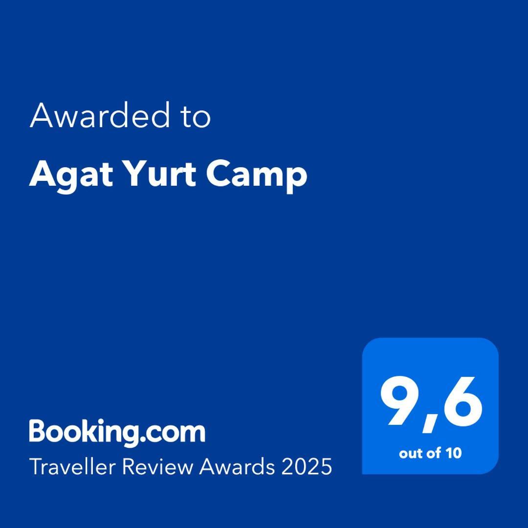 Agat Yurt Camp Bed and Breakfast Kaji-Say Εξωτερικό φωτογραφία