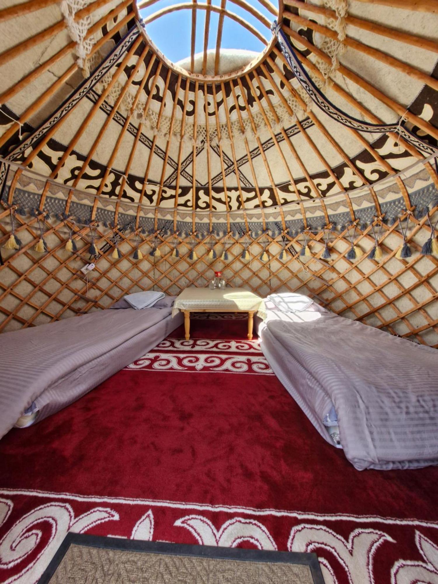 Agat Yurt Camp Bed and Breakfast Kaji-Say Εξωτερικό φωτογραφία